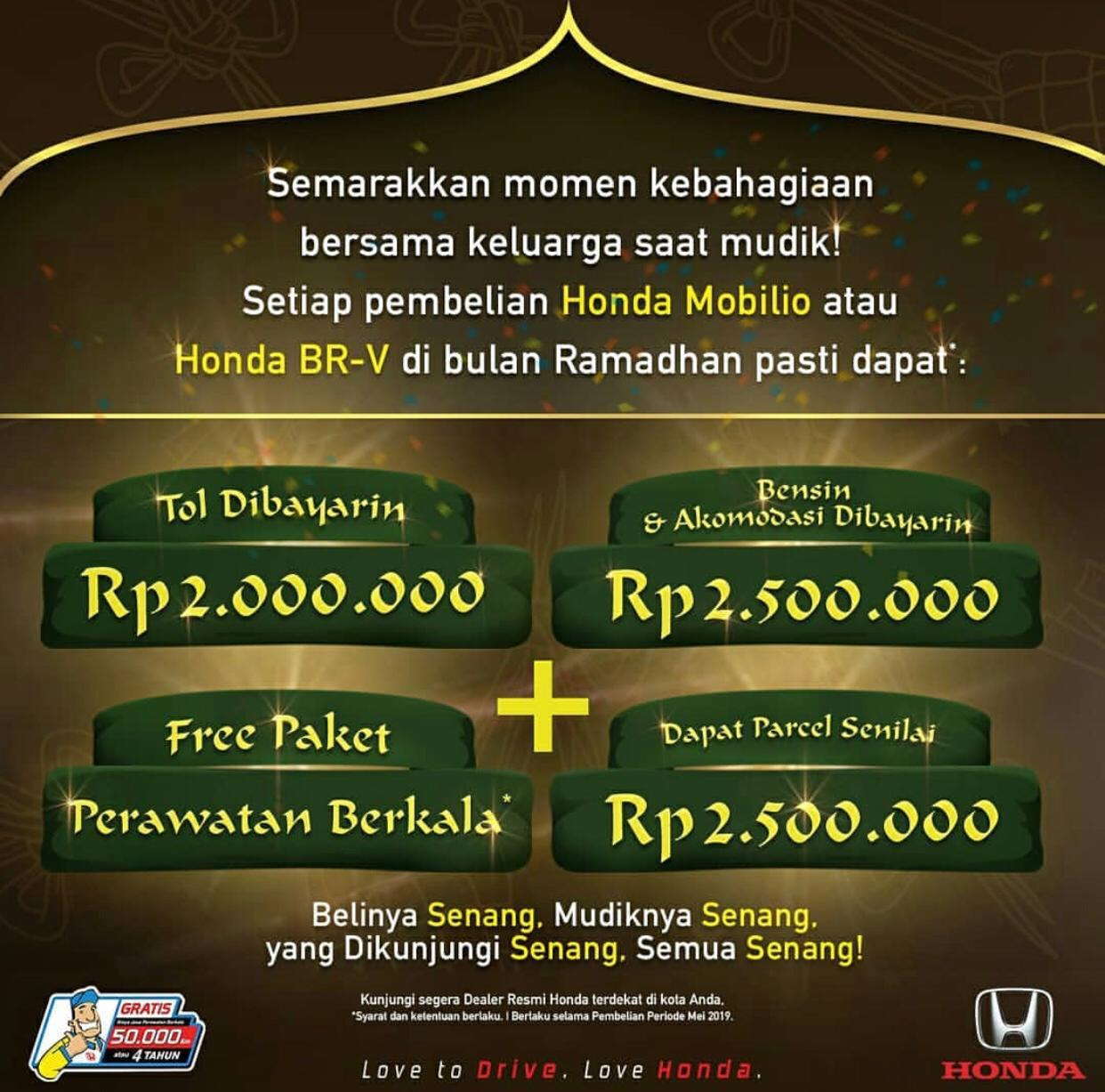 Semarak Mudik Bersama Honda