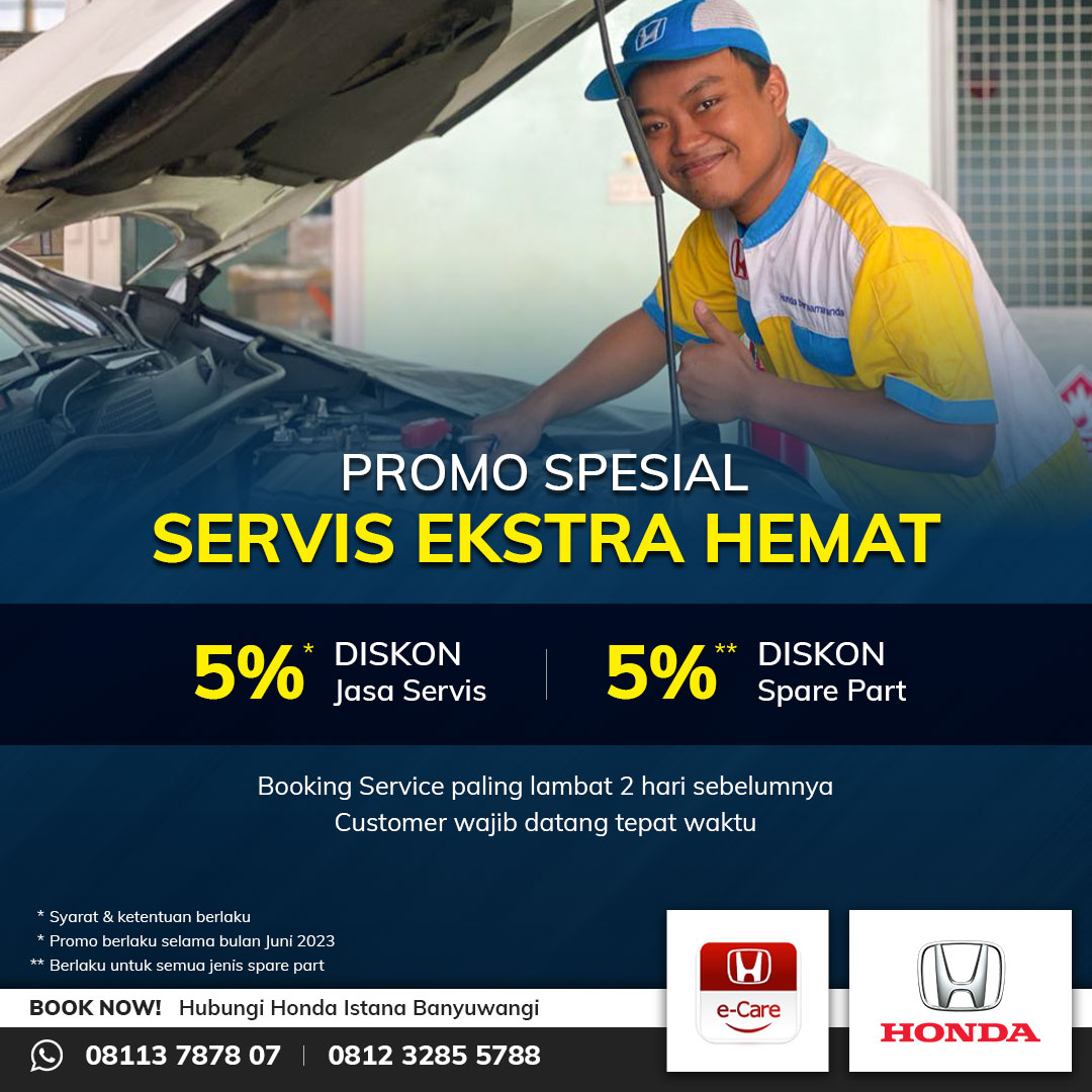 Promo Spesial: Servis Ekstra Hemat