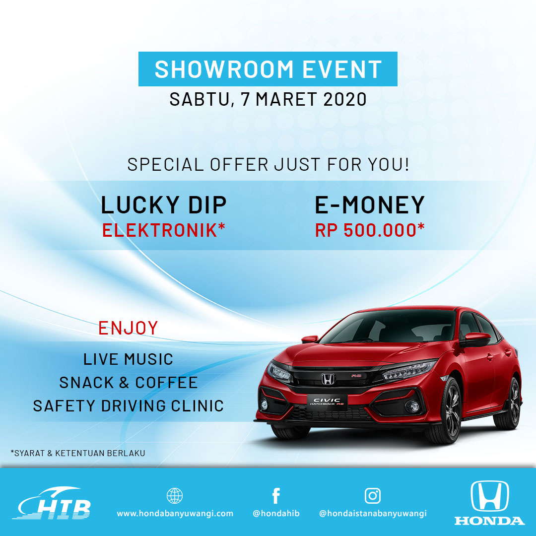 Showroom Event 7 Maret 2020